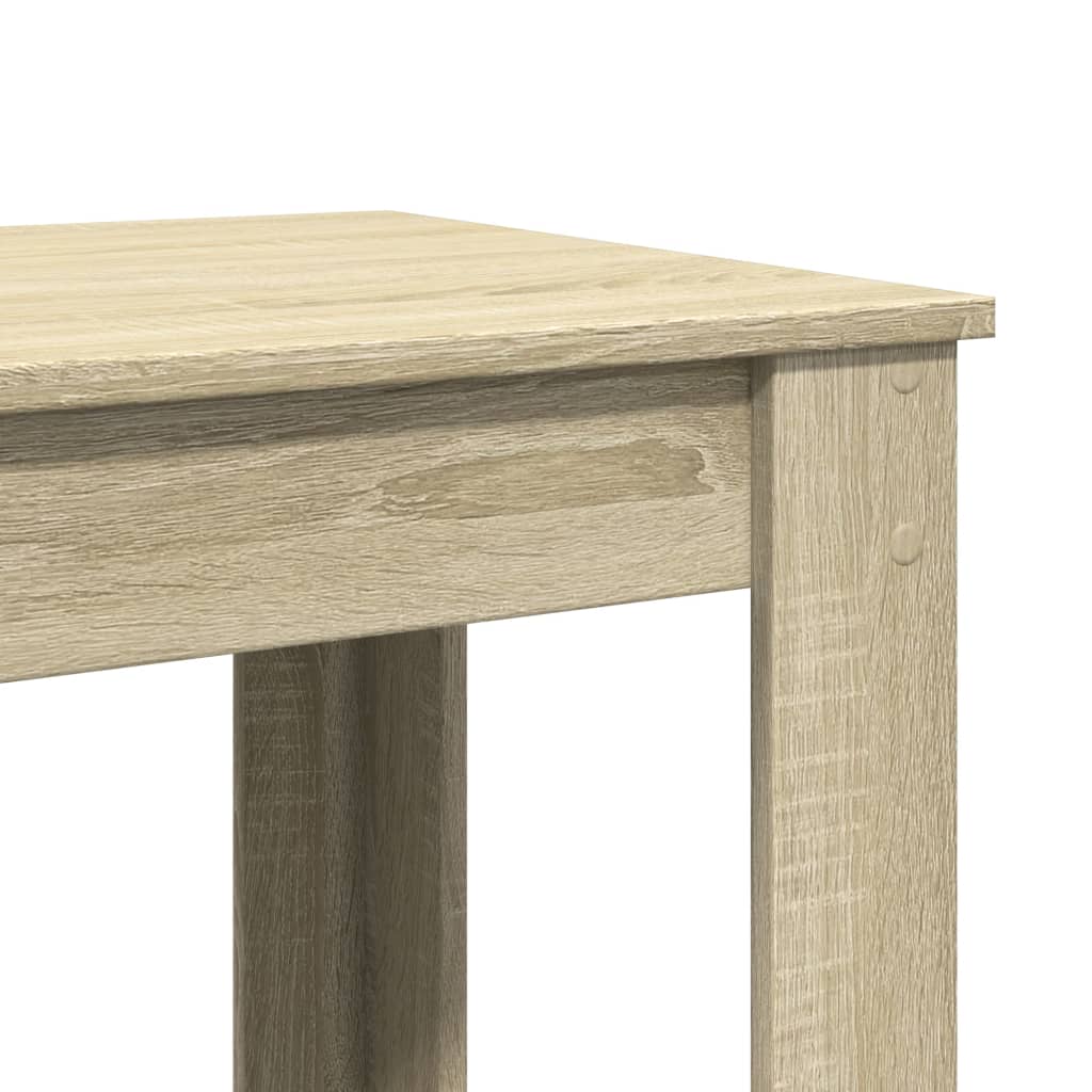 vidaXL Masă de bar, stejar Sonoma, 102x50x103,5 cm, lemn prelucrat