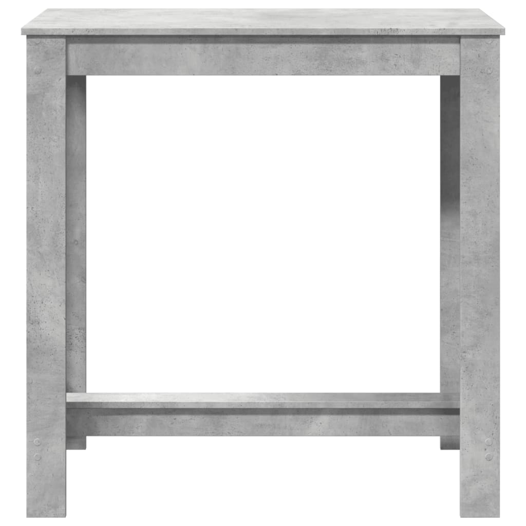 vidaXL Masă de bar, gri beton, 102x50x103,5 cm, lemn prelucrat vidaXL Masă de bar, gri beton, 102x50x103,5 cm, lemn prelucrat