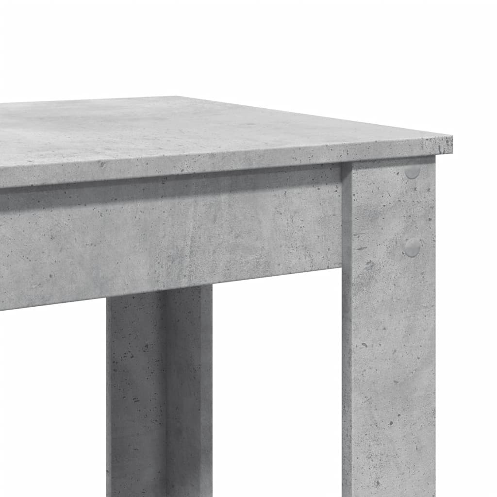 vidaXL Masă de bar, gri beton, 102x50x103,5 cm, lemn prelucrat vidaXL Masă de bar, gri beton, 102x50x103,5 cm, lemn prelucrat