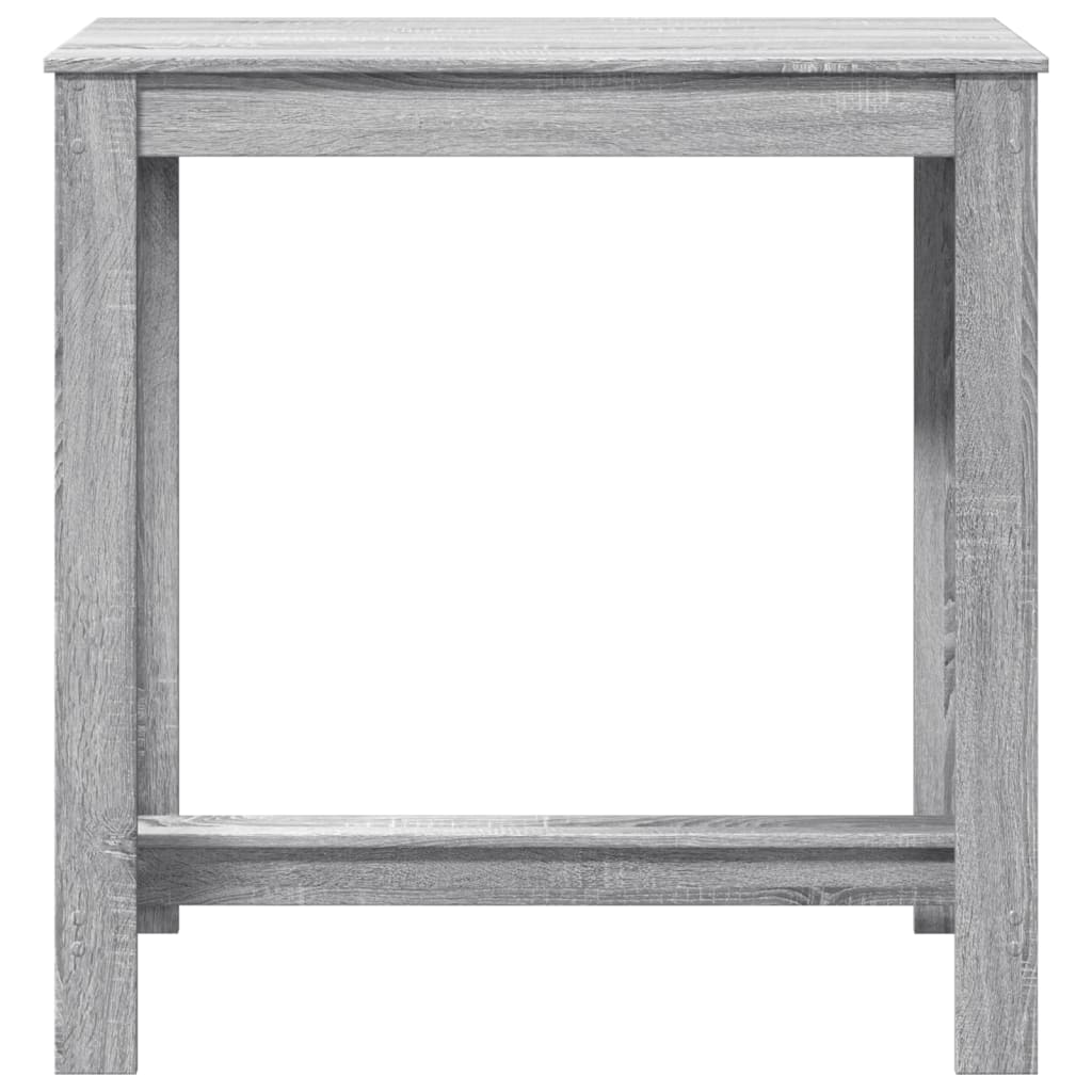 vidaXL Masă de bar, Sonoma gri, 102x50x103,5 cm, lemn prelucrat