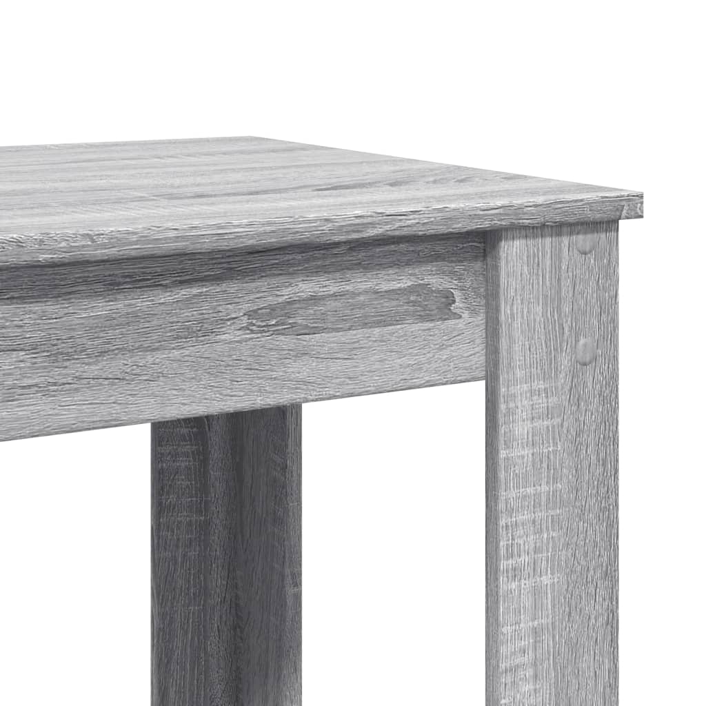 vidaXL Masă de bar, Sonoma gri, 102x50x103,5 cm, lemn prelucrat