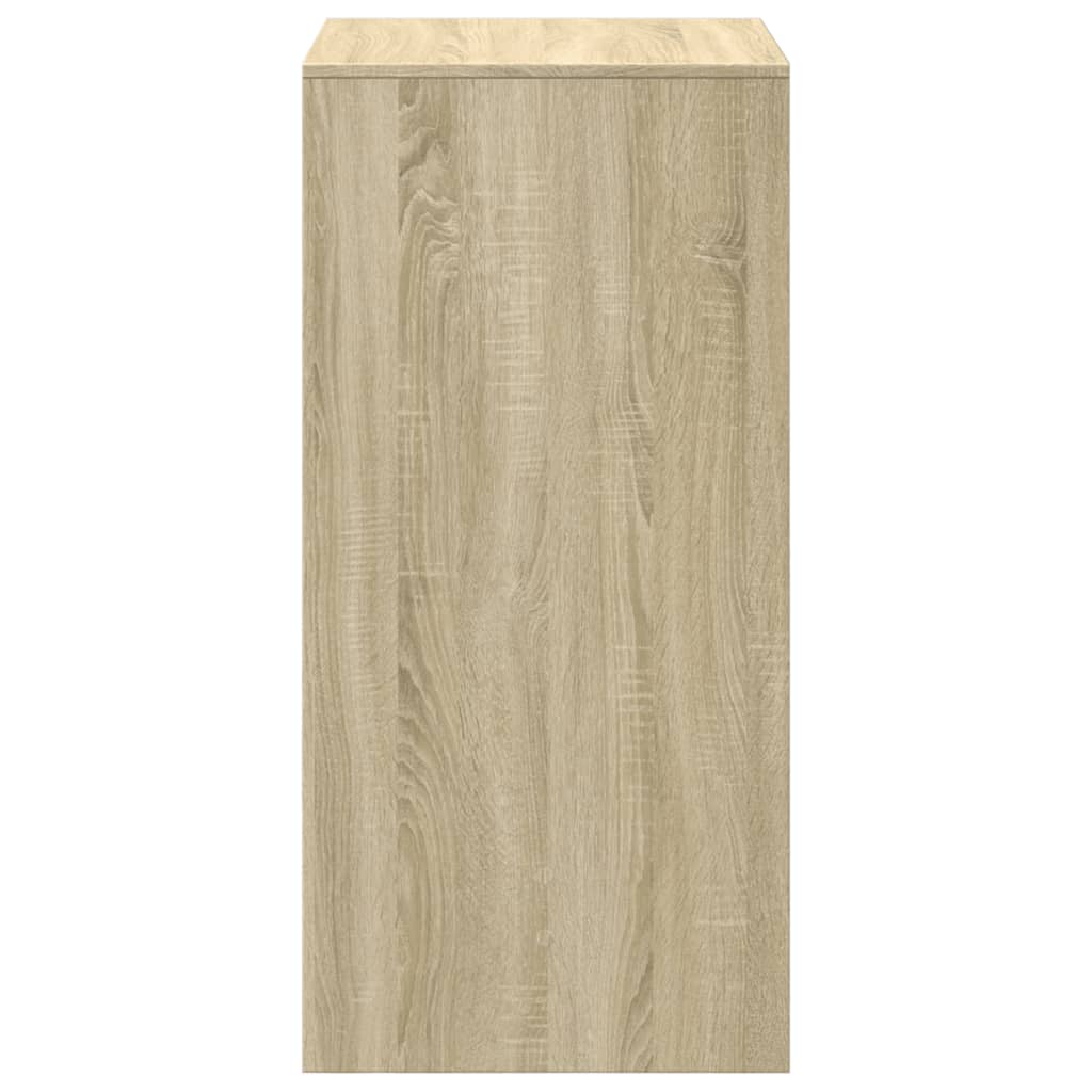 vidaXL Masă bar, stejar sonoma, 51x50x103,5 cm, lemn prelucrat
