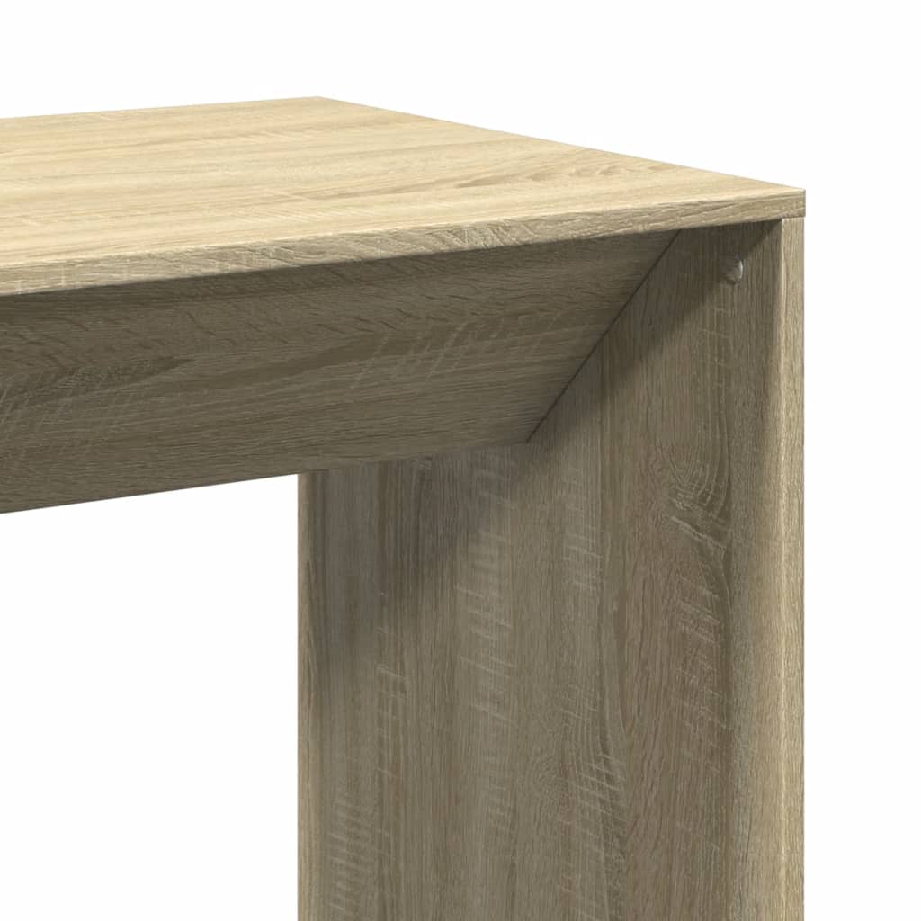vidaXL Masă bar, stejar sonoma, 51x50x103,5 cm, lemn prelucrat
