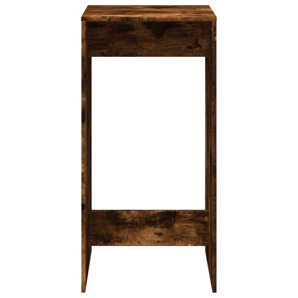 vidaXL Masă de bar, stejar fumuriu, 51x50x103,5 cm, lemn prelucrat