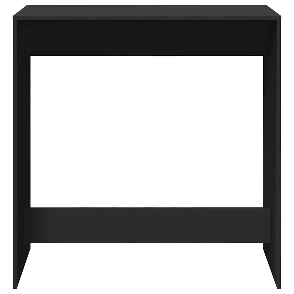 vidaXL Masă de bar, negru, 102x50x103,5 cm, lemn prelucrat