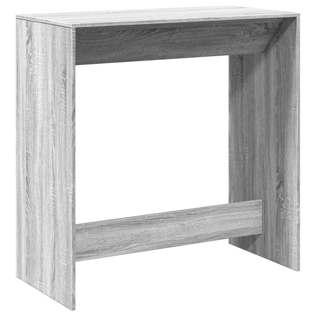 vidaXL Masă de bar, Sonoma gri, 102x50x103,5 cm, lemn prelucrat