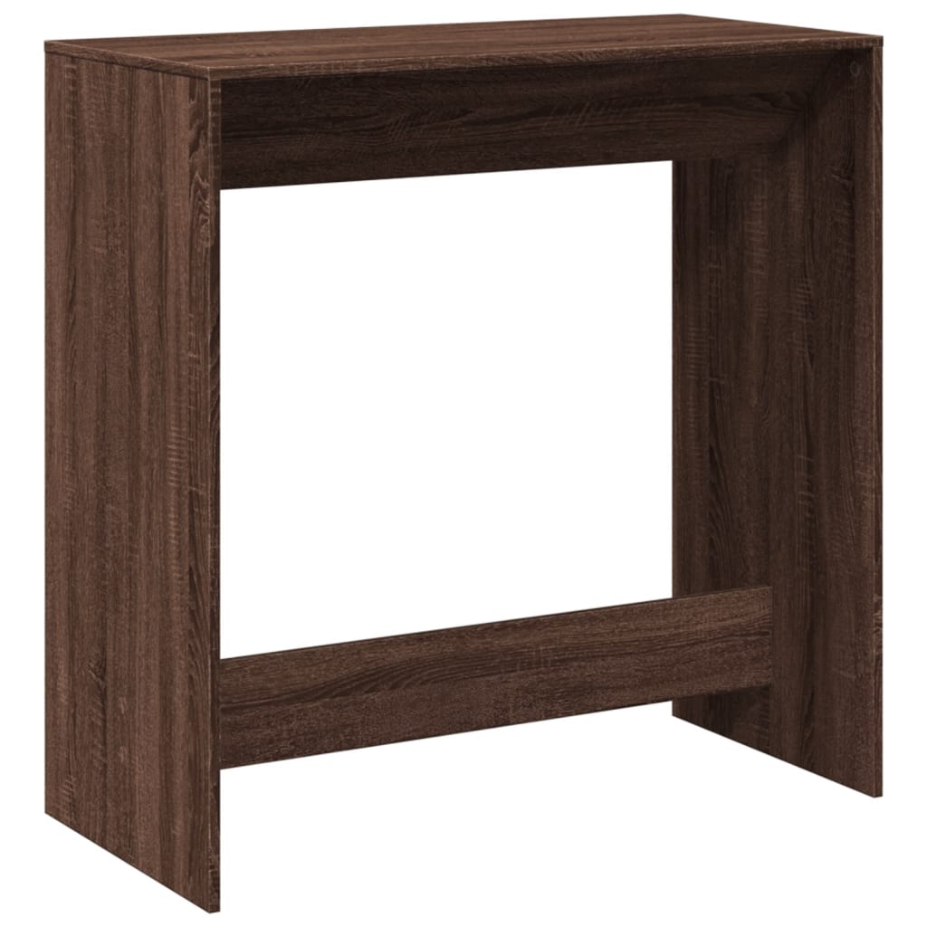 vidaXL Masă de bar, stejar maro, 102x50x103,5 cm, lemn prelucrat