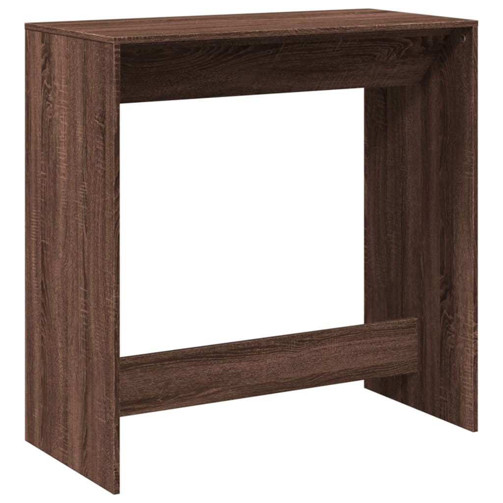 vidaXL Masă de bar, stejar maro, 102x50x103,5 cm, lemn prelucrat