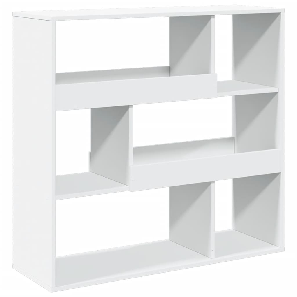 vidaXL Bibliotecă/Separator cameră, alb, 100x33x94,5 cm vidaXL Bibliotecă/Separator cameră, alb, 100x33x94,5 cm