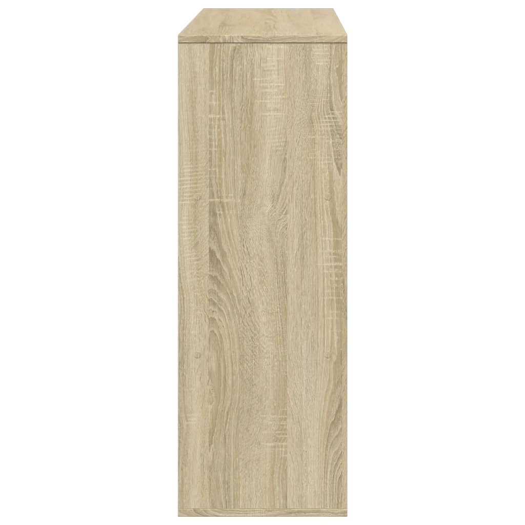 vidaXL Bibliotecă/Separator cameră, stejar sonoma, 100x33x94,5 cm vidaXL Bibliotecă/Separator cameră, stejar sonoma, 100x33x94,5 cm