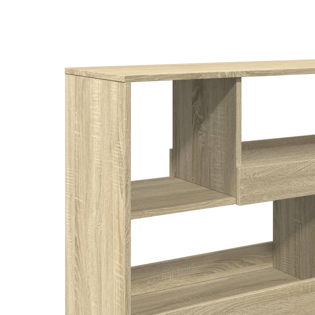 vidaXL Bibliotecă/Separator cameră, stejar sonoma, 100x33x94,5 cm vidaXL Bibliotecă/Separator cameră, stejar sonoma, 100x33x94,5 cm