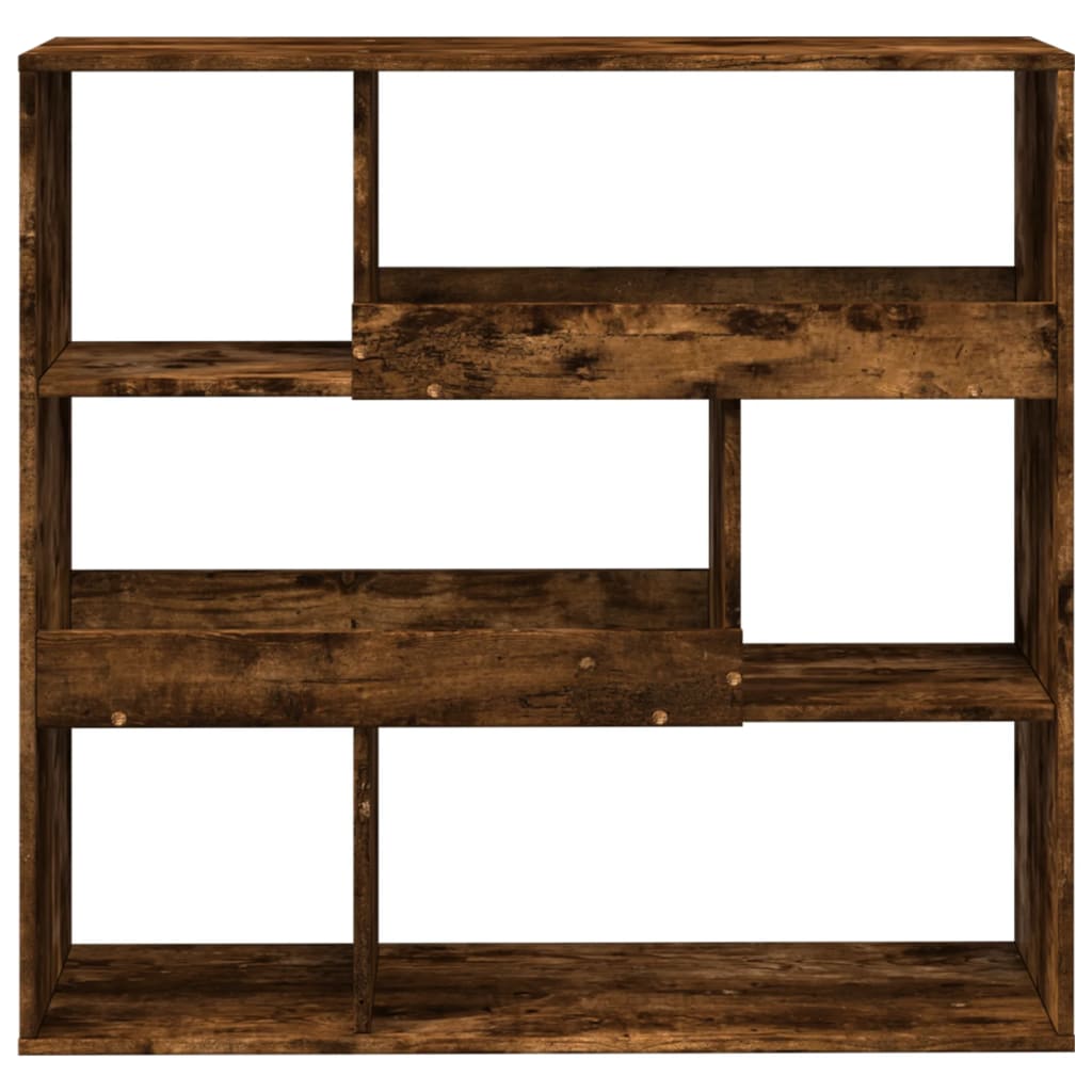 vidaXL Bibliotecă/Separator de cameră, stejar afumat, 100x33x94,5 cm vidaXL Bibliotecă/Separator de cameră, stejar afumat, 100x33x94,5 cm