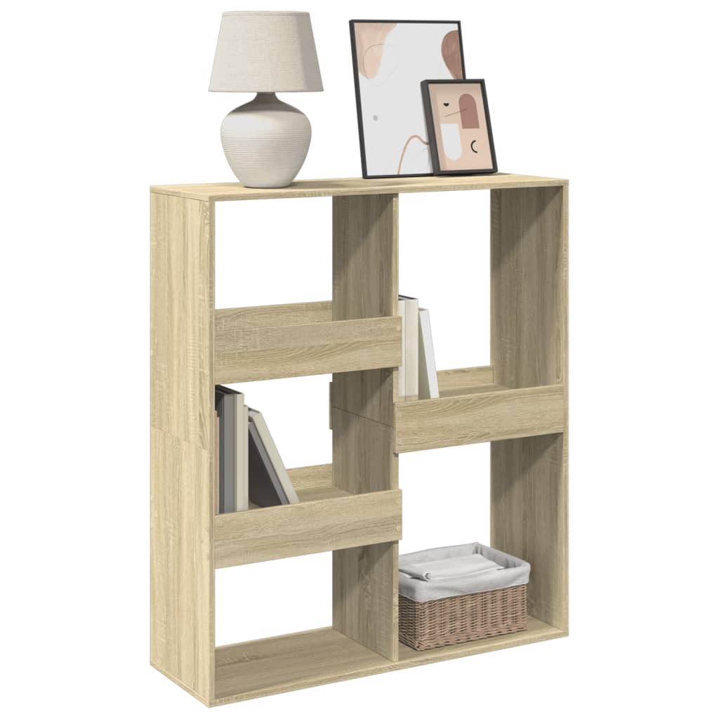 vidaXL Bibliotecă/Separator cameră, stejar sonoma, 100x33x115 cm vidaXL Bibliotecă/Separator cameră, stejar sonoma, 100x33x115 cm