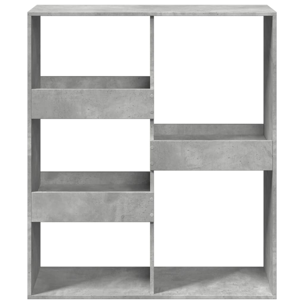 vidaXL Bibliotecă/Separator cameră, gri beton, 100x33x115 cm vidaXL Bibliotecă/Separator cameră, gri beton, 100x33x115 cm