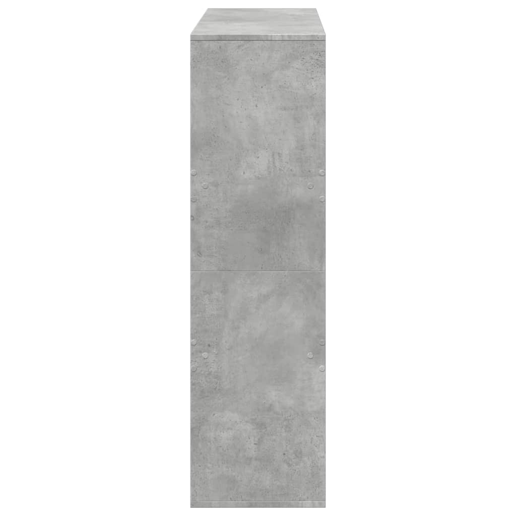 vidaXL Bibliotecă/Separator cameră, gri beton, 100x33x115 cm vidaXL Bibliotecă/Separator cameră, gri beton, 100x33x115 cm