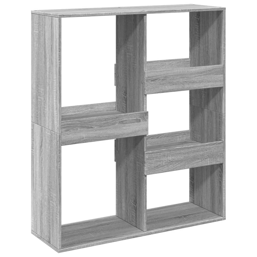 vidaXL Dulap de cărți/Separator de cameră, gri Sonoma, 100x33x115 cm vidaXL Dulap de cărți/Separator de cameră, gri Sonoma, 100x33x115 cm