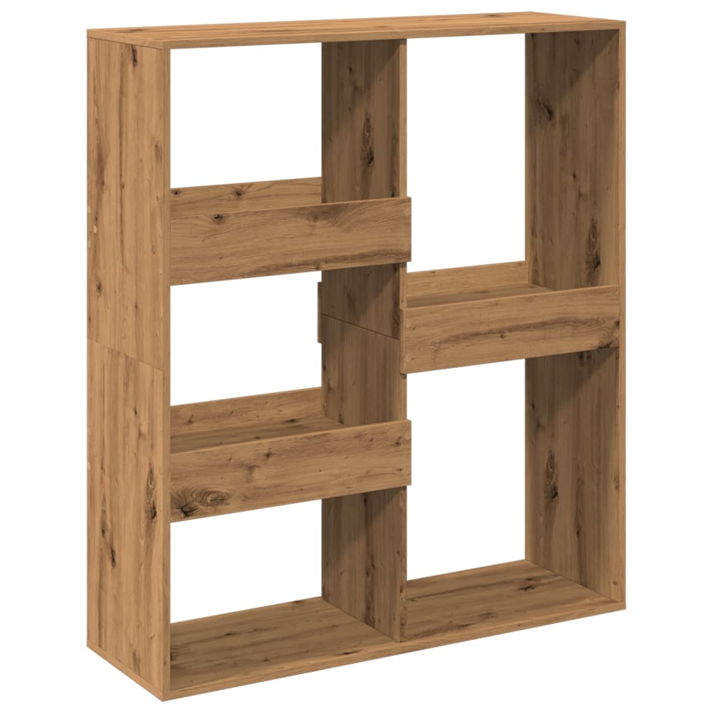vidaXL Bibliotecă/Separator de cameră stejar artizanal, 100x33x115 cm vidaXL Bibliotecă/Separator de cameră stejar artizanal, 100x33x115 cm