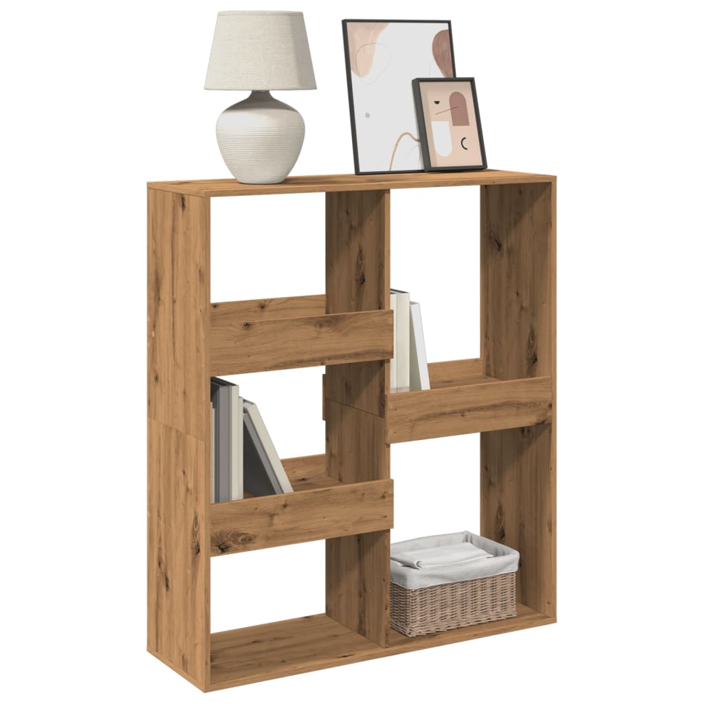 vidaXL Bibliotecă/Separator de cameră stejar artizanal, 100x33x115 cm vidaXL Bibliotecă/Separator de cameră stejar artizanal, 100x33x115 cm
