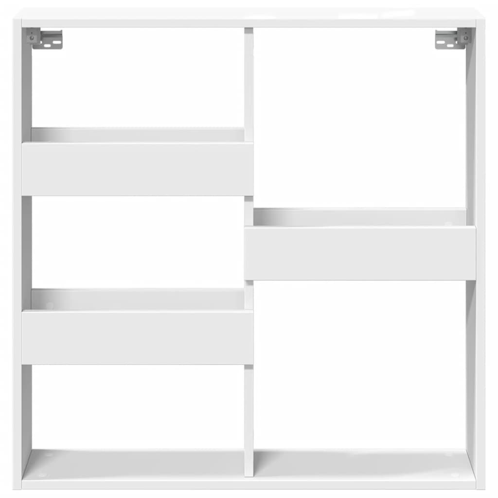 vidaXL Dulap de perete, alb, 80x15x80 cm, lemn prelucrat vidaXL Dulap de perete, alb, 80x15x80 cm, lemn prelucrat