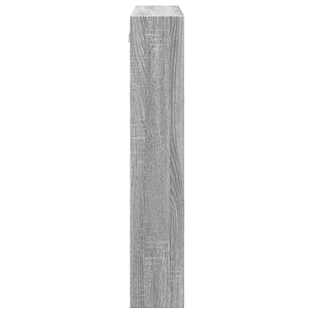 vidaXL Dulap de perete, gri sonoma, 80x15x80 cm, lemn prelucrat vidaXL Dulap de perete, gri sonoma, 80x15x80 cm, lemn prelucrat