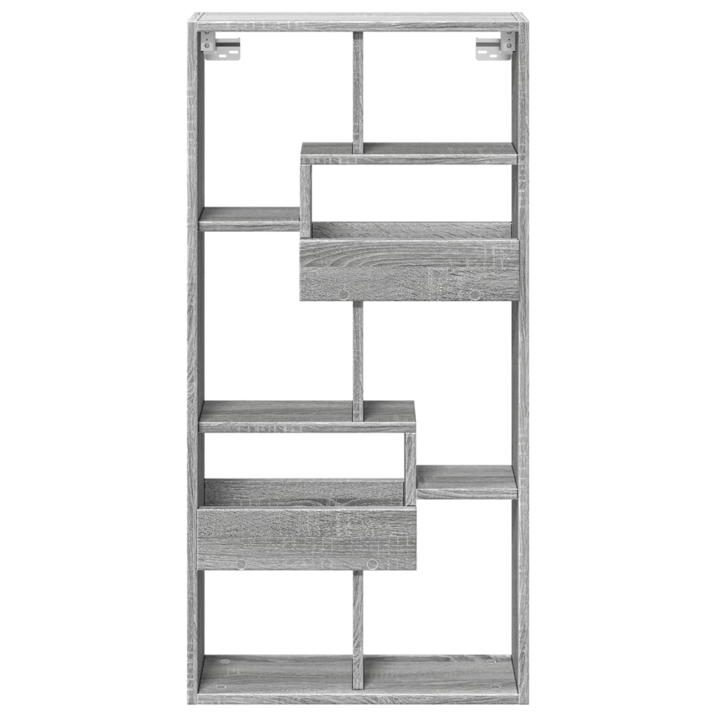vidaXL Dulap de perete, gri sonoma, 50x15x100 cm, lemn prelucrat vidaXL Dulap de perete, gri sonoma, 50x15x100 cm, lemn prelucrat