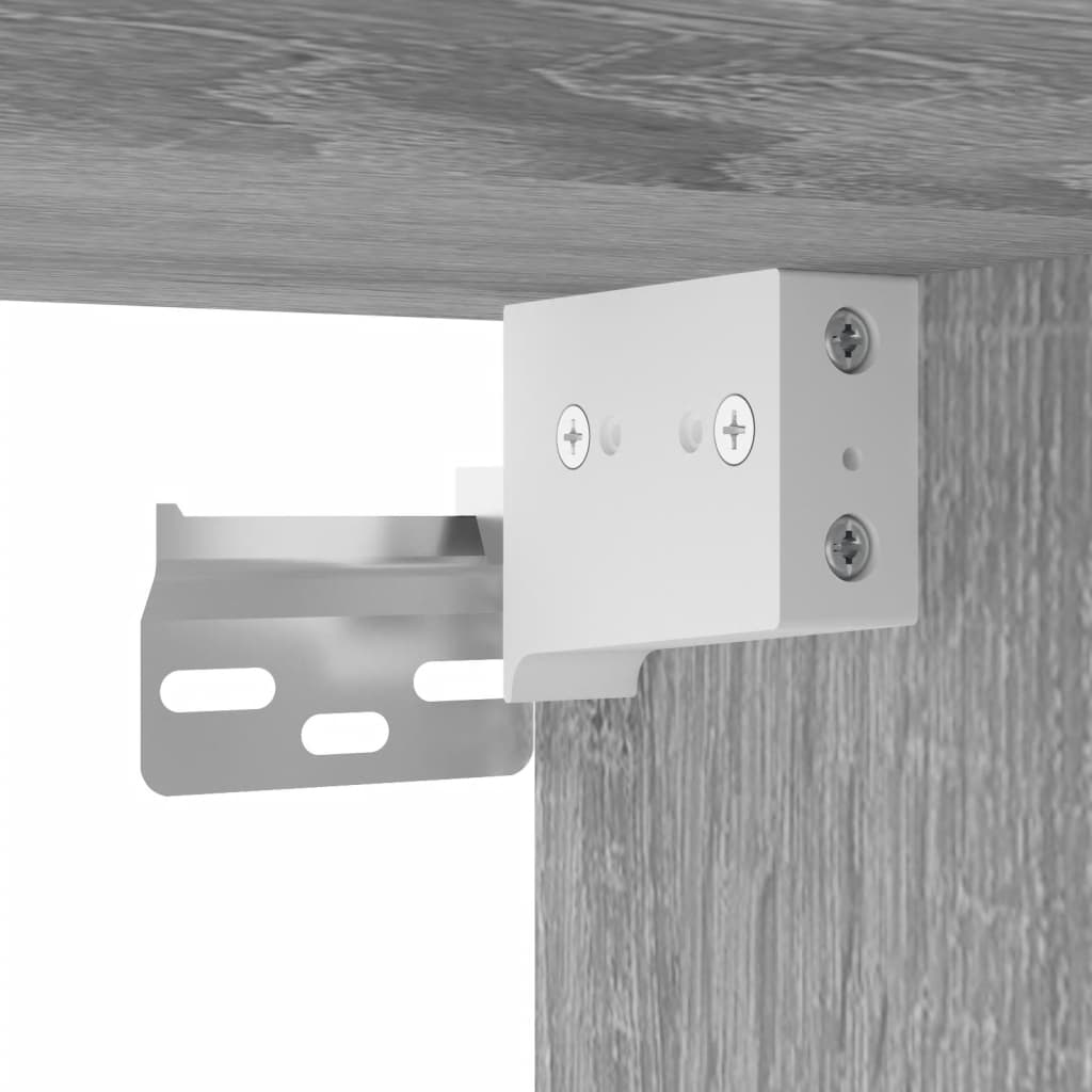 vidaXL Dulap de perete, gri sonoma, 50x15x100 cm, lemn prelucrat vidaXL Dulap de perete, gri sonoma, 50x15x100 cm, lemn prelucrat