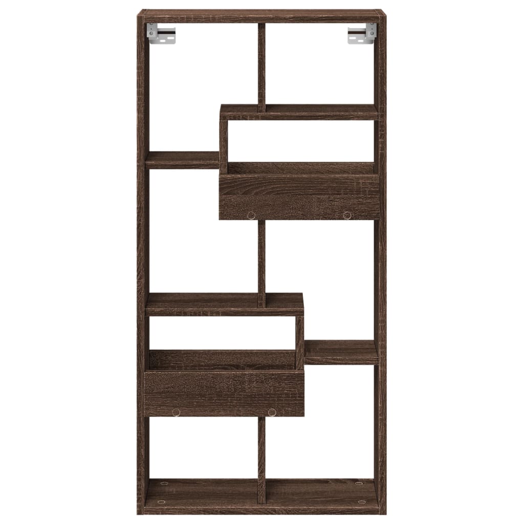 vidaXL Dulap de perete, stejar maro, 50x15x100 cm, lemn prelucrat vidaXL Dulap de perete, stejar maro, 50x15x100 cm, lemn prelucrat