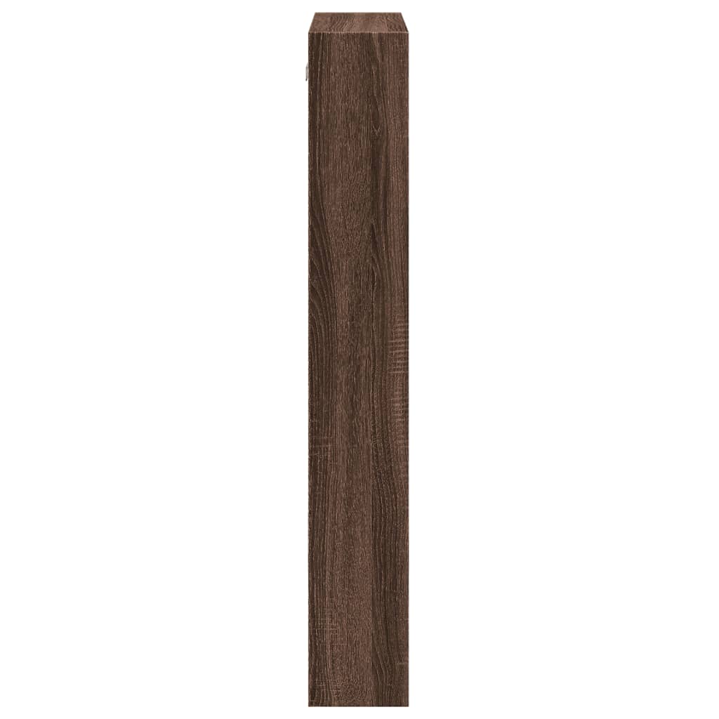 vidaXL Dulap de perete, stejar maro, 50x15x100 cm, lemn prelucrat vidaXL Dulap de perete, stejar maro, 50x15x100 cm, lemn prelucrat