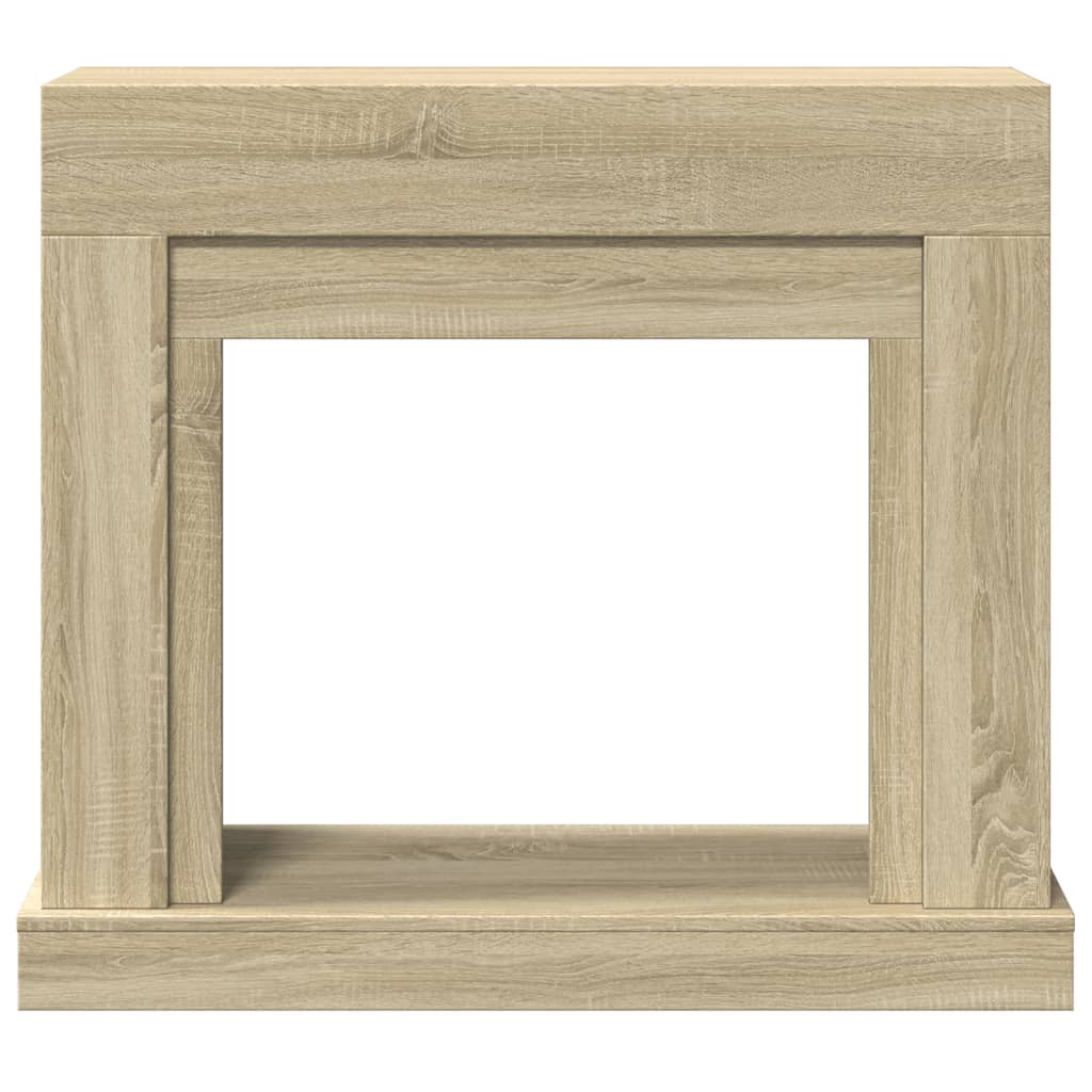 vidaXL Mască de șemineu, stejar sonoma, 100x30x87,5 cm, lemn prelucrat vidaXL Mască de șemineu, stejar sonoma, 100x30x87,5 cm, lemn prelucrat