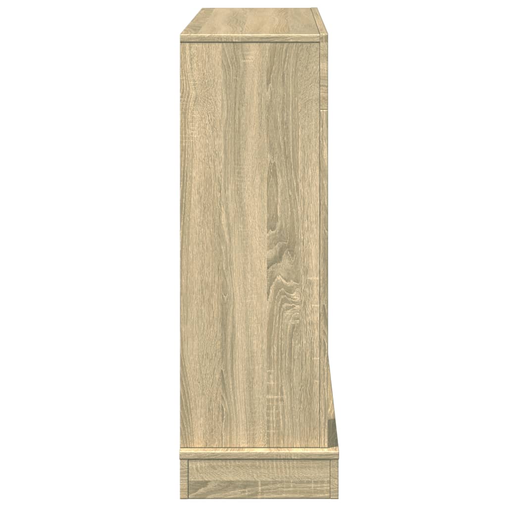 vidaXL Mască de șemineu, stejar sonoma, 100x30x87,5 cm, lemn prelucrat vidaXL Mască de șemineu, stejar sonoma, 100x30x87,5 cm, lemn prelucrat