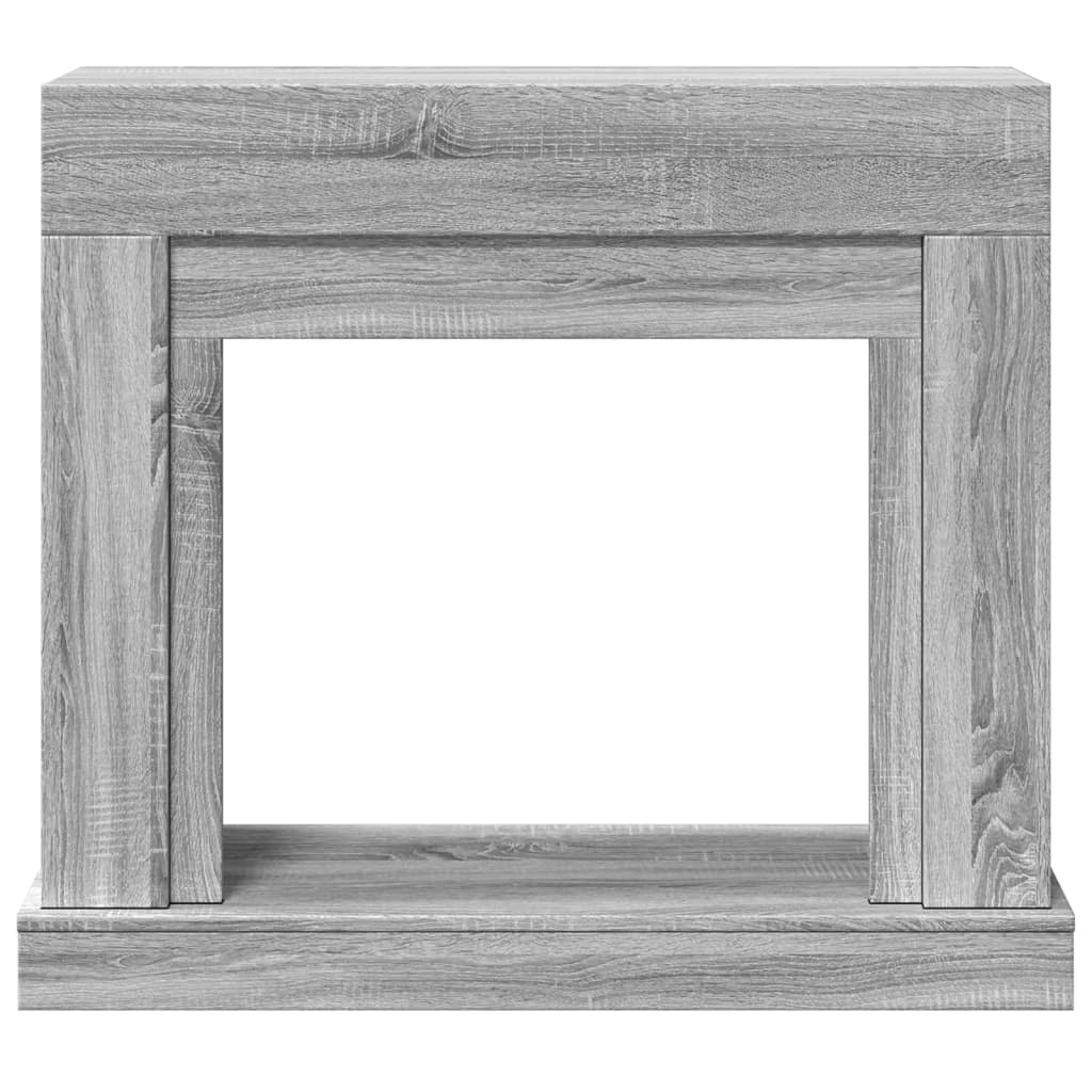vidaXL Mască de șemineu, sonoma gri, 100x30x87,5 cm, lemn prelucrat vidaXL Mască de șemineu, sonoma gri, 100x30x87,5 cm, lemn prelucrat