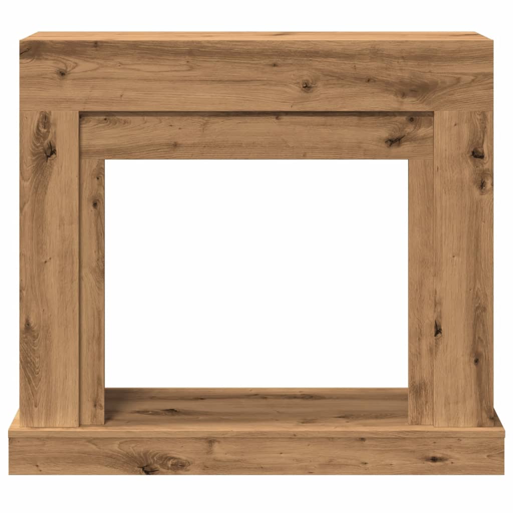 vidaXL Mască șemineu, stejar artizanal, 100x30x87,5 cm, lemn prelucrat vidaXL Mască șemineu, stejar artizanal, 100x30x87,5 cm, lemn prelucrat