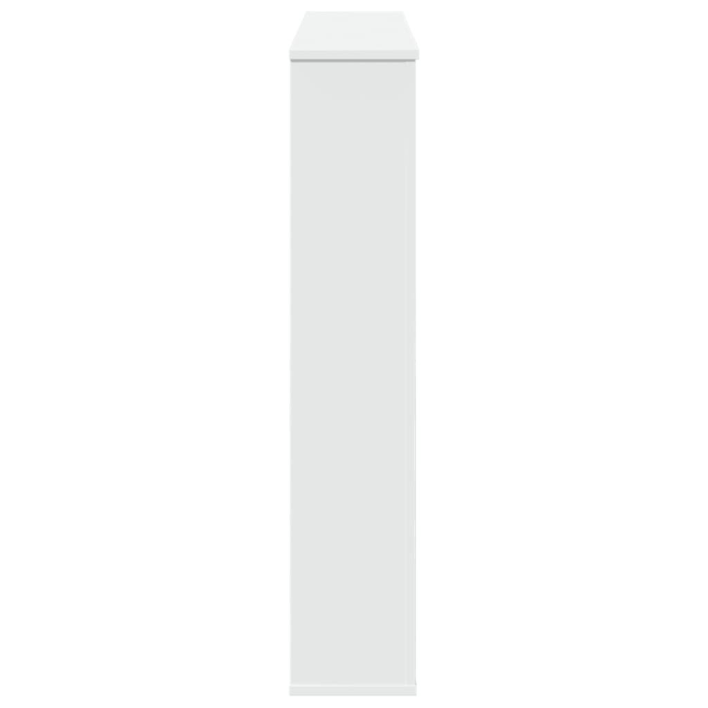 vidaXL Mască de șemineu, alb, 100x20x100 cm, lemn prelucrat vidaXL Mască de șemineu, alb, 100x20x100 cm, lemn prelucrat