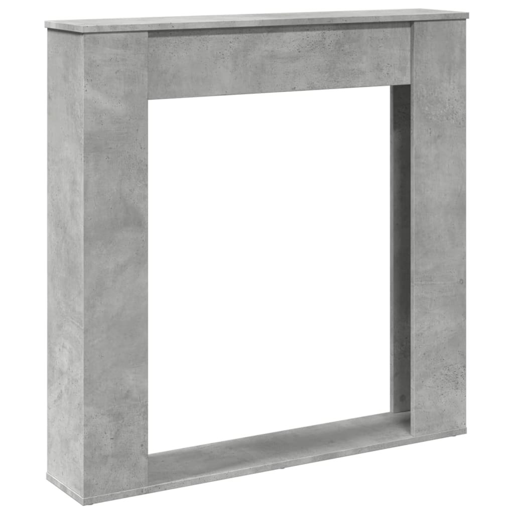 vidaXL Mască de șemineu, gri beton, 100x20x100 cm, lemn prelucrat vidaXL Mască de șemineu, gri beton, 100x20x100 cm, lemn prelucrat