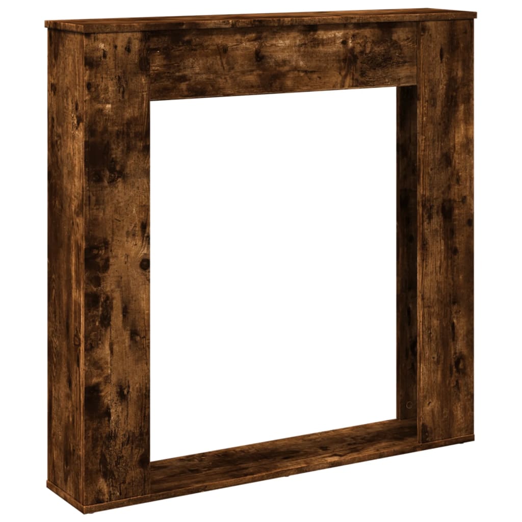 vidaXL Mască de șemineu, stejar fumuriu 100x20x100 cm, lemn prelucrat vidaXL Mască de șemineu, stejar fumuriu 100x20x100 cm, lemn prelucrat
