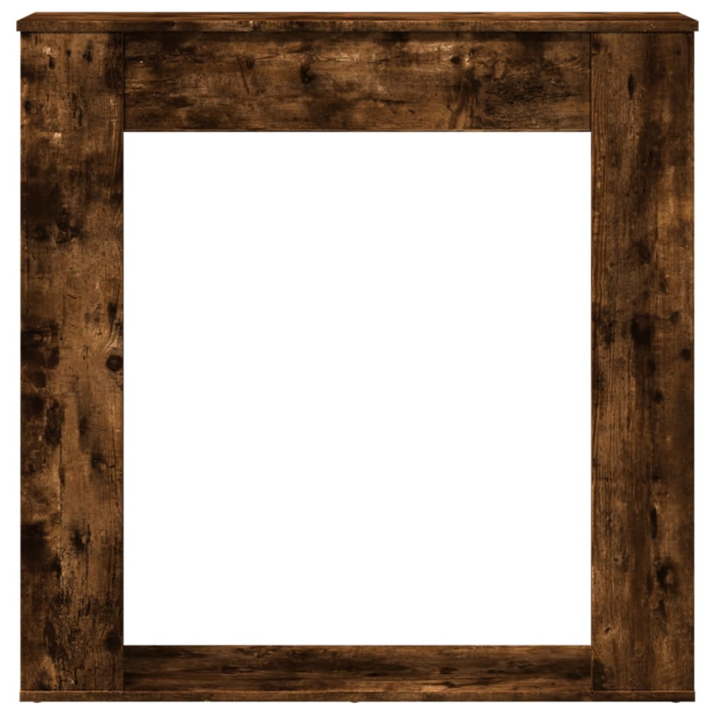 vidaXL Mască de șemineu, stejar fumuriu 100x20x100 cm, lemn prelucrat vidaXL Mască de șemineu, stejar fumuriu 100x20x100 cm, lemn prelucrat