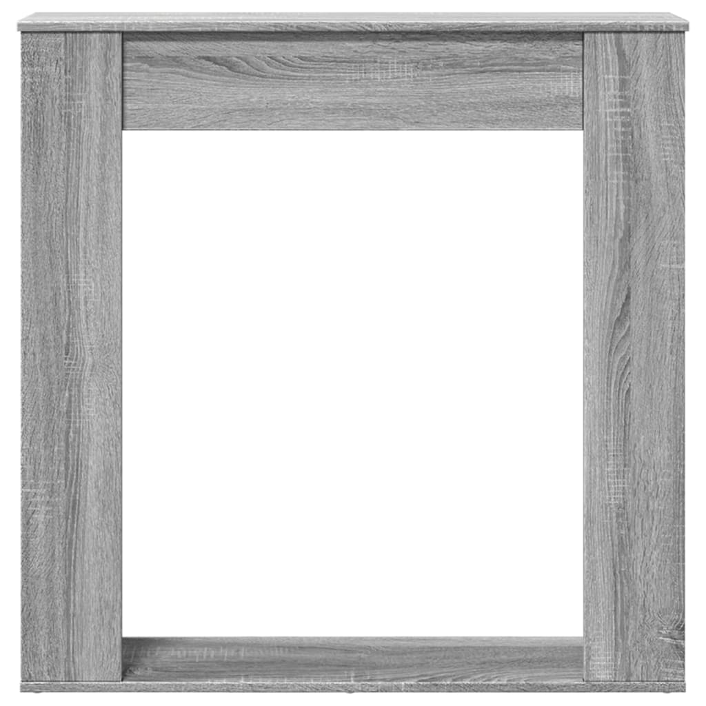 vidaXL Mască de șemineu, sonoma gri, 100x20x100 cm, lemn prelucrat vidaXL Mască de șemineu, sonoma gri, 100x20x100 cm, lemn prelucrat