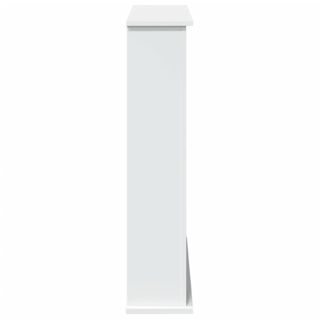 vidaXL Mască de șemineu, alb, 75x20x87,5 cm, lemn prelucrat vidaXL Mască de șemineu, alb, 75x20x87,5 cm, lemn prelucrat