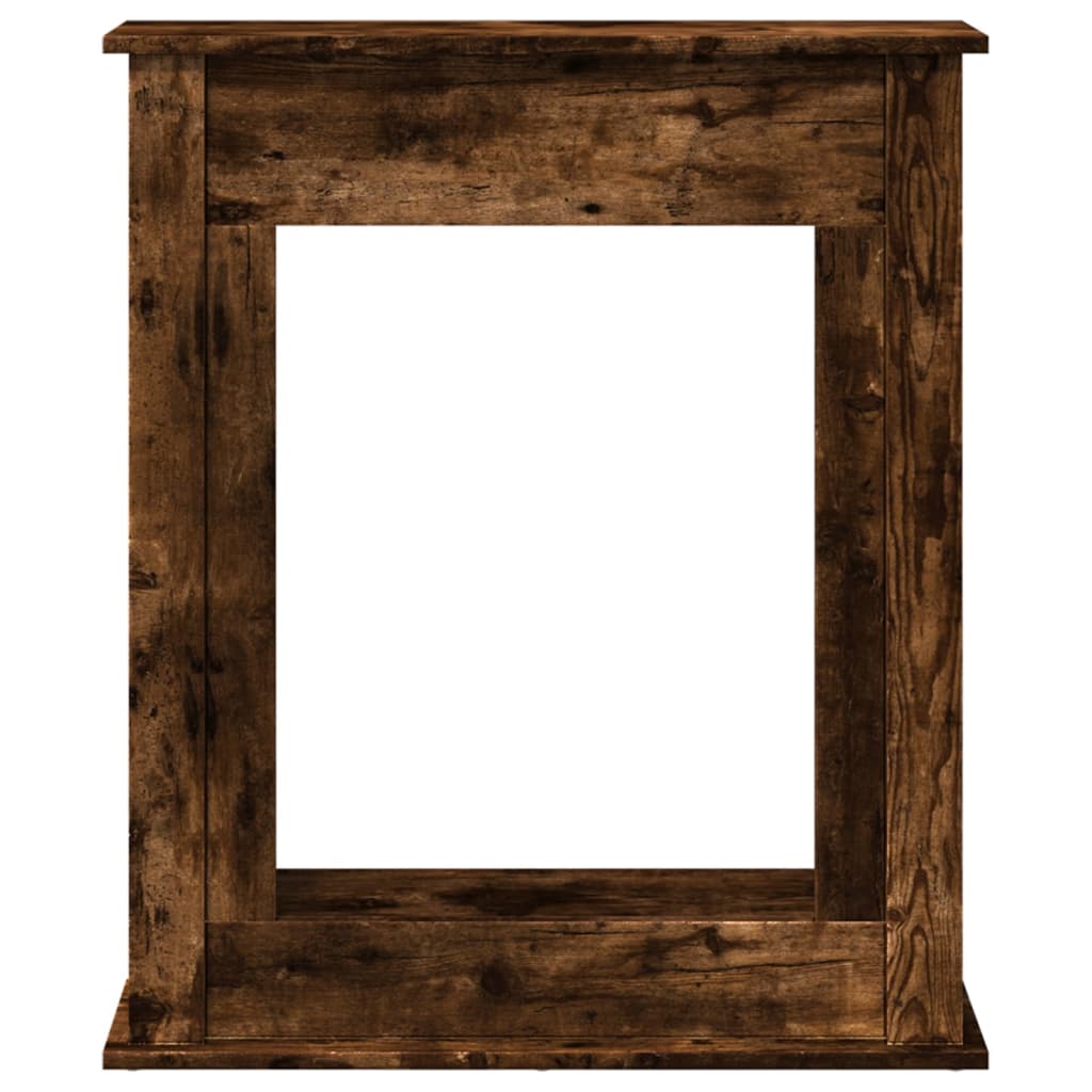 vidaXL Mască de șemineu, stejar fumuriu 75x20x87,5 cm, lemn prelucrat vidaXL Mască de șemineu, stejar fumuriu 75x20x87,5 cm, lemn prelucrat