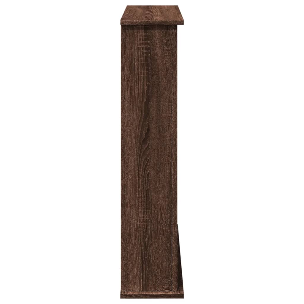 vidaXL Mască de șemineu, stejar maro,75x20x87,5 cm, lemn prelucrat vidaXL Mască de șemineu, stejar maro,75x20x87,5 cm, lemn prelucrat