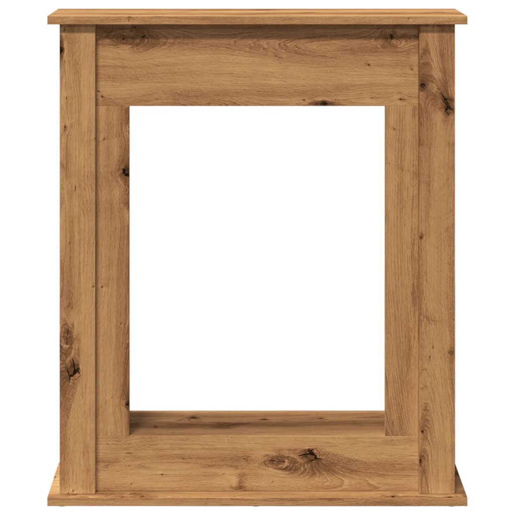vidaXL Mască șemineu, stejar artizanal, 75x20x87,5 cm, lemn prelucrat vidaXL Mască șemineu, stejar artizanal, 75x20x87,5 cm, lemn prelucrat