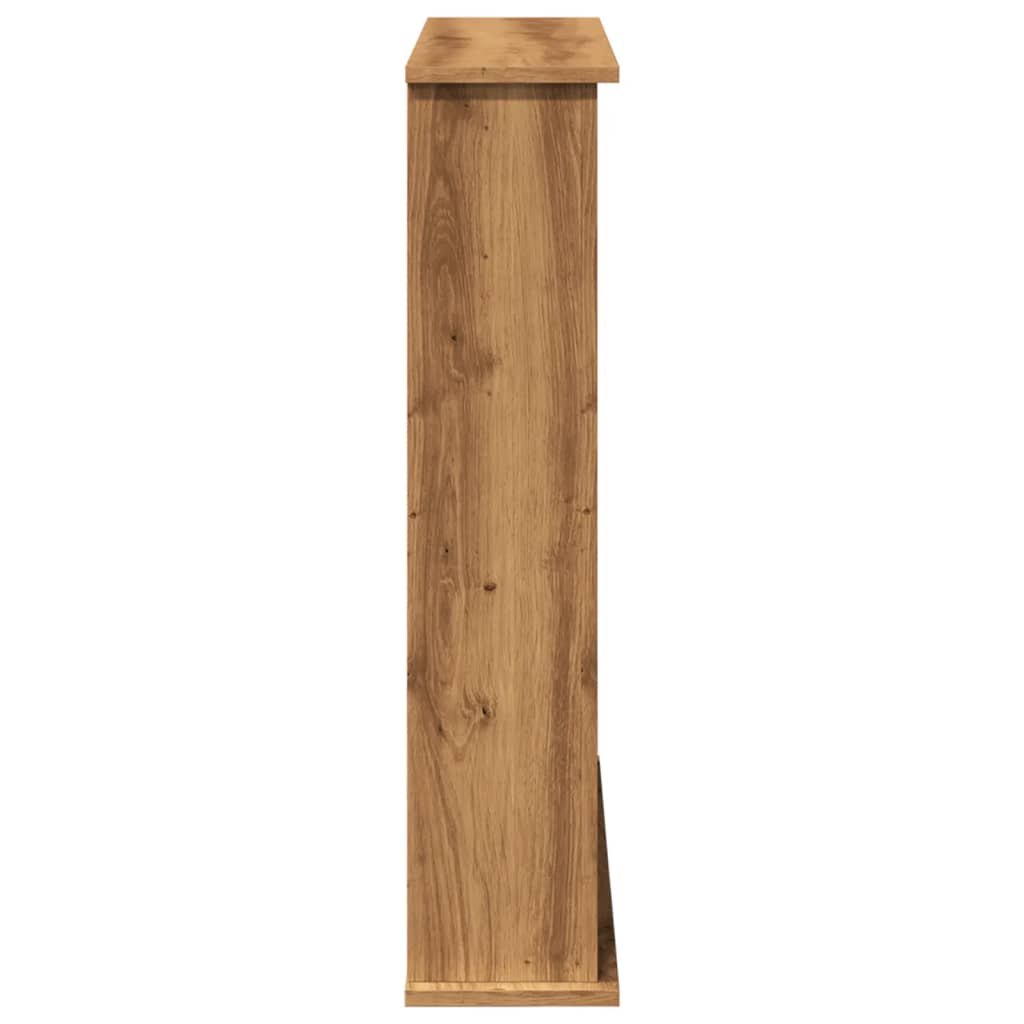 vidaXL Mască șemineu, stejar artizanal, 75x20x87,5 cm, lemn prelucrat vidaXL Mască șemineu, stejar artizanal, 75x20x87,5 cm, lemn prelucrat