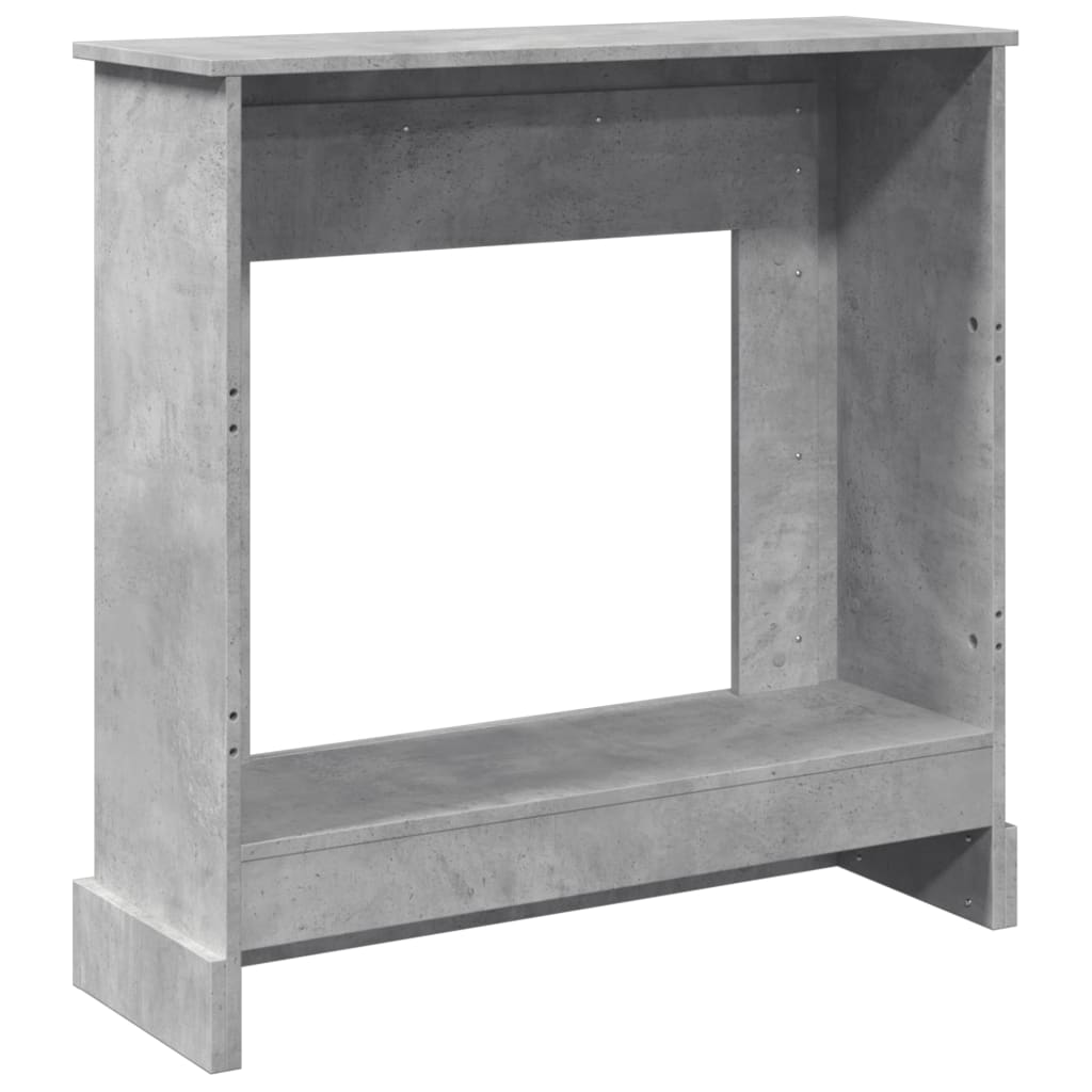 vidaXL Mască de șemineu, gri beton, 90x30x90 cm, lemn prelucrat vidaXL Mască de șemineu, gri beton, 90x30x90 cm, lemn prelucrat