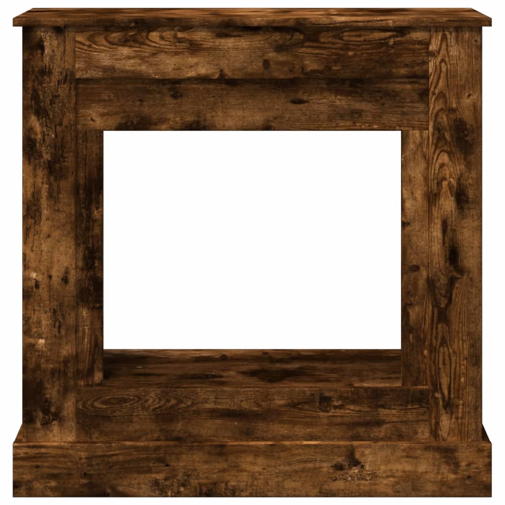 vidaXL Mască de șemineu, stejar fumuriu 90x30x90 cm, lemn prelucrat vidaXL Mască de șemineu, stejar fumuriu 90x30x90 cm, lemn prelucrat