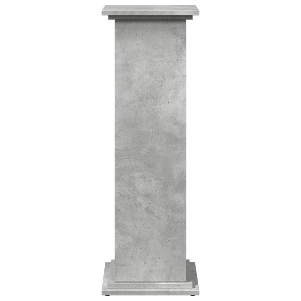 vidaXL Suport prezentare cu depozitare gri beton 31x30x90 cm lemn vidaXL Suport prezentare cu depozitare gri beton 31x30x90 cm lemn