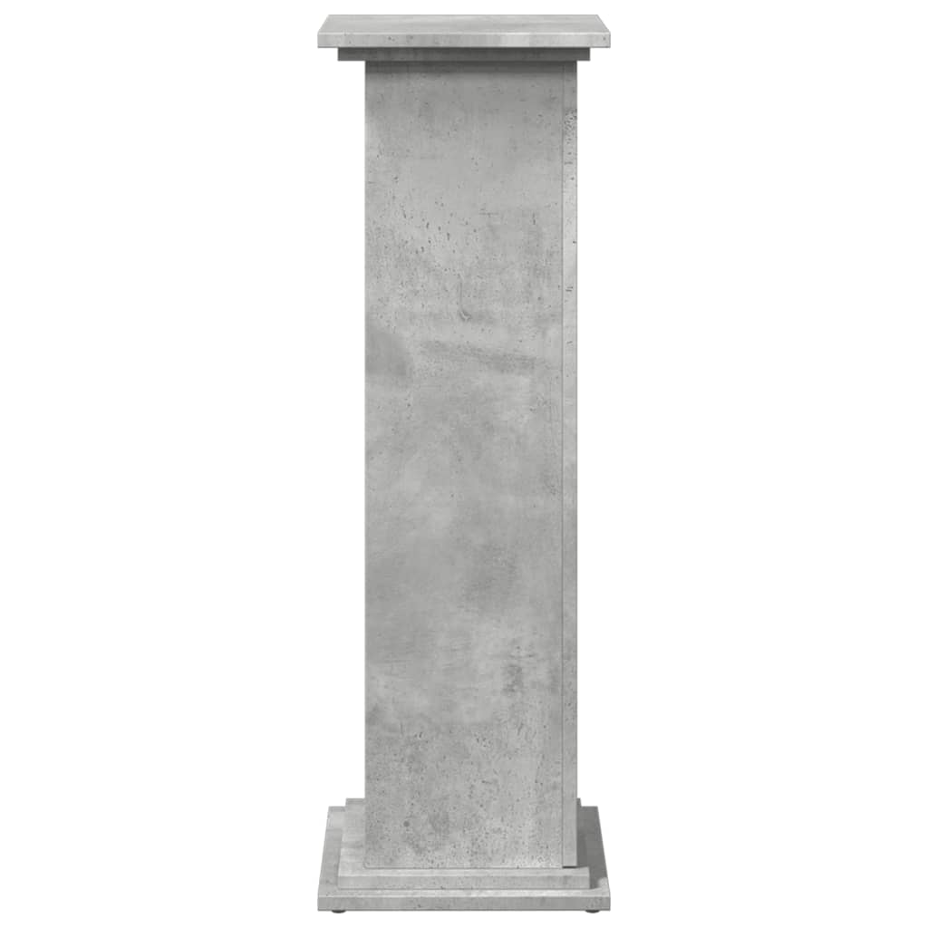 vidaXL Suport prezentare cu depozitare gri beton 31x30x90 cm lemn vidaXL Suport prezentare cu depozitare gri beton 31x30x90 cm lemn