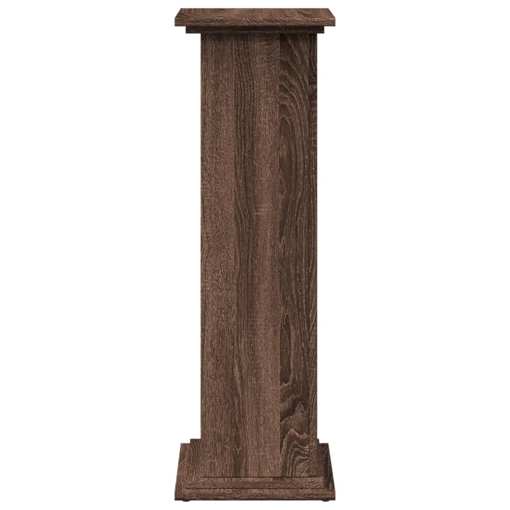 vidaXL Suport prezentare cu depozitare stejar maro 31x30x90 cm lemn vidaXL Suport prezentare cu depozitare stejar maro 31x30x90 cm lemn