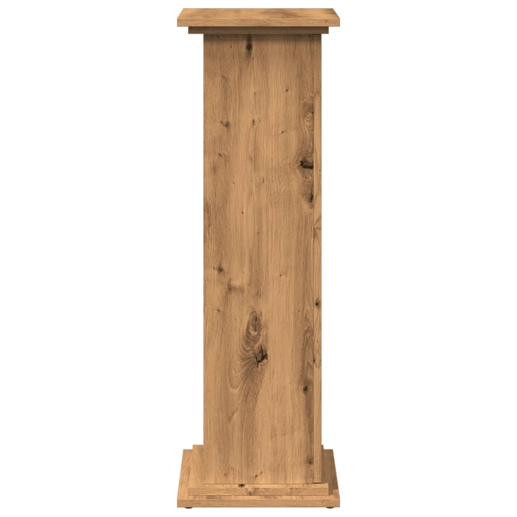 vidaXL Suport prezentare/depozitare stejar artizanal 31x30x90 cm lemn