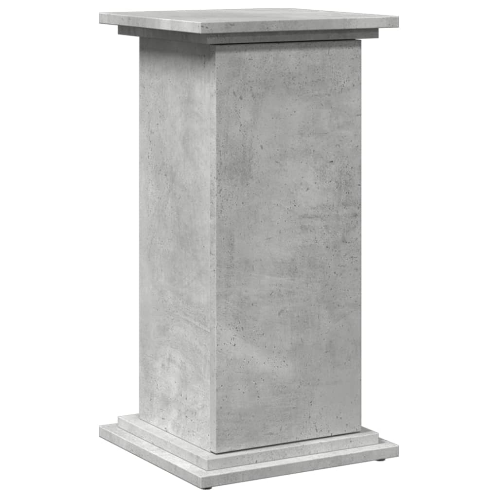 vidaXL Suport prezentare cu depozitare gri beton 31x30x60 cm lemn vidaXL Suport prezentare cu depozitare gri beton 31x30x60 cm lemn