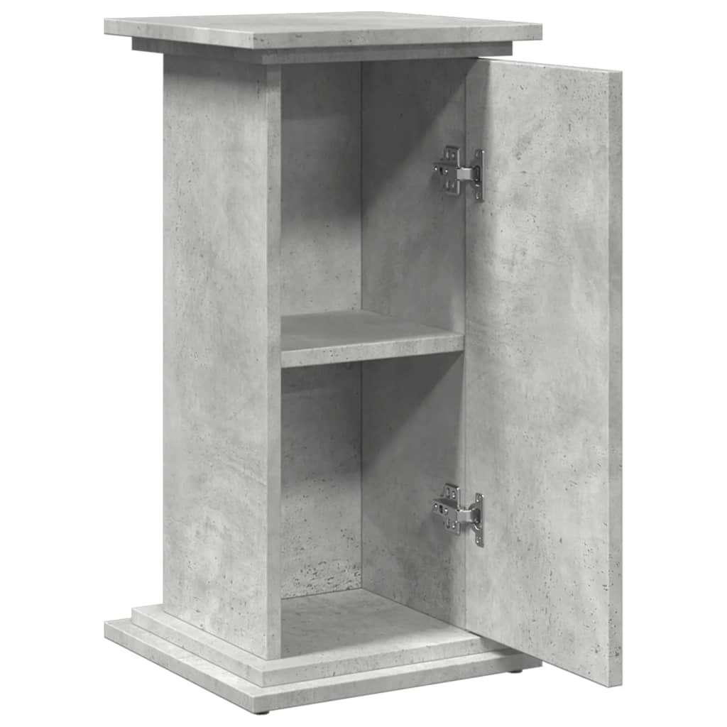 vidaXL Suport prezentare cu depozitare gri beton 31x30x60 cm lemn vidaXL Suport prezentare cu depozitare gri beton 31x30x60 cm lemn